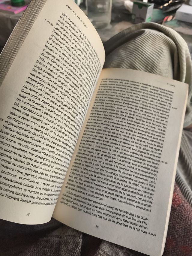 Kant, Crítica De La Raó Pura