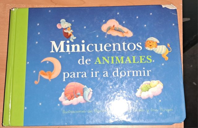 Mini cuentos de animales para ir a dormir.