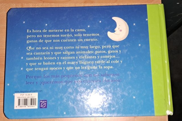 Mini cuentos de animales para ir a dormir.