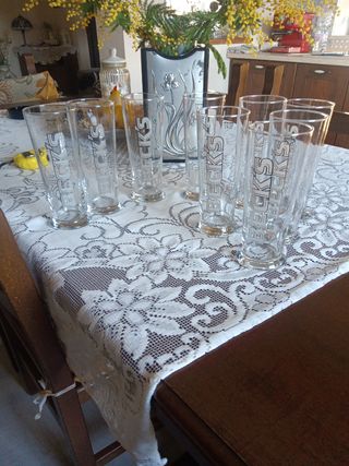 Set bicchieri beck's 9 pezzi 0.4l