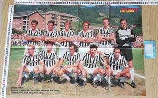 Poster Juventus 1985-86 di Intrepido Sport (Juve)