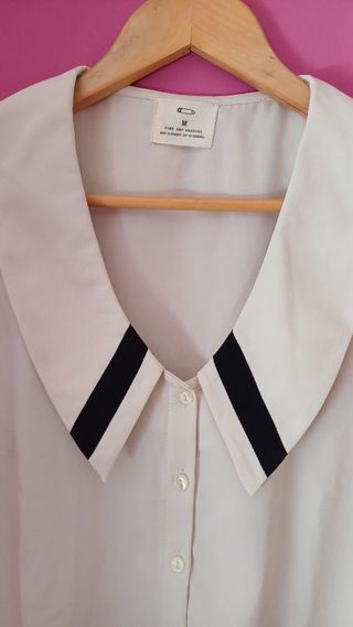 Blusa blanco roto