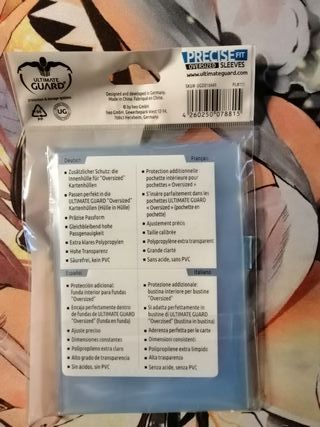 40 Protective Sleeves Precise-Fit Oversized 89x127