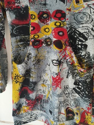 Vestido estampado fashion