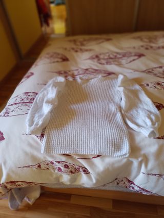 Jersey blanco punto