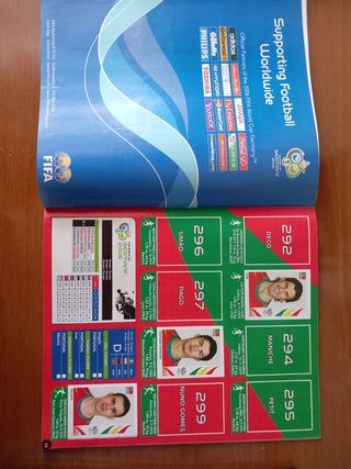 Album cromos futbol Mundial Alemania 2006