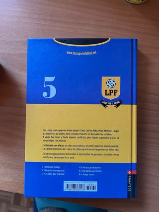 Libro locos por el futbol un balin con efecto