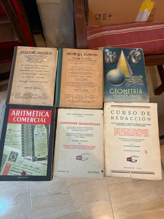 Libros Escolares Antiguos (Dalmau Carles / Miranda