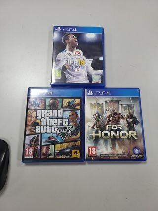 3 juegos PS4 3x1