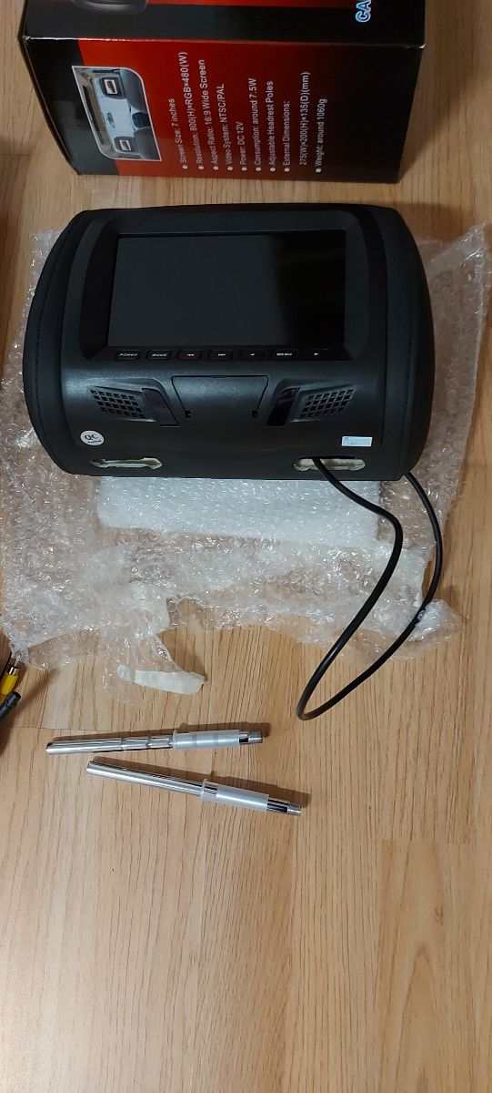 Reposa Cabezas con monitor x2