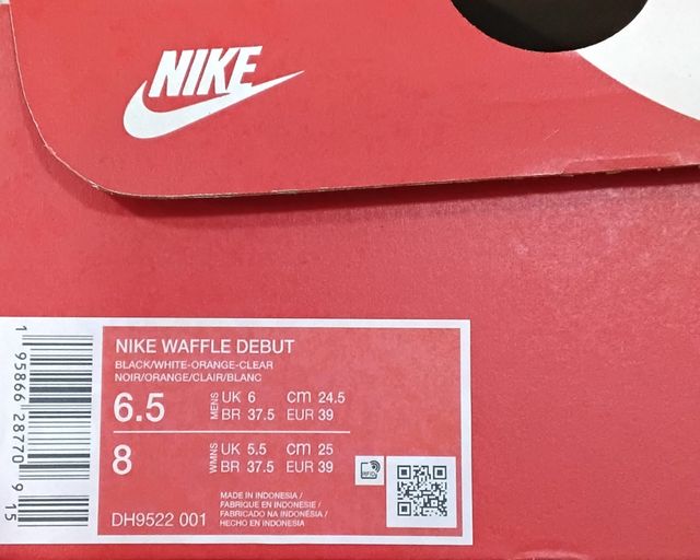 Zapatillas  nike waffle  debut