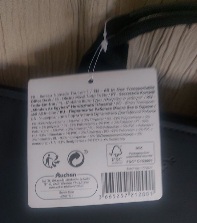 Carpeta oficina portátil todo en uno