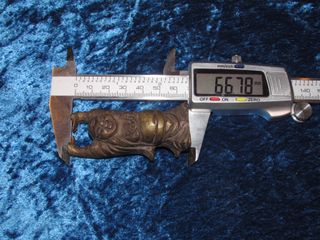 Escala 6 pesas ponderales Buda Hotei Birmania XIX