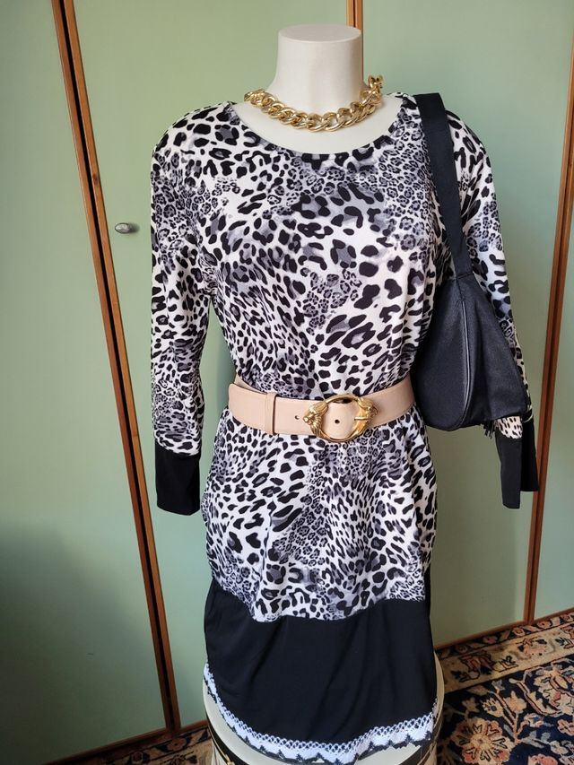 Vestito leopardato