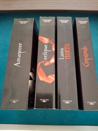 Saga Crepúsculo 4 libros