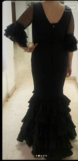 TRAJE FLAMENCA NEGRO