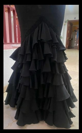 TRAJE FLAMENCA NEGRO