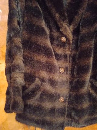 Chaquetón  vintage pelo sintético