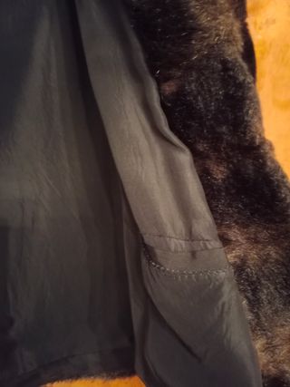 Chaquetón  vintage pelo sintético