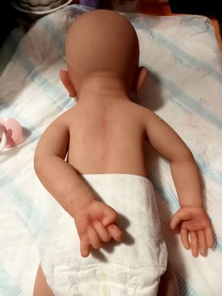 Bebé de silicona de 38 cm