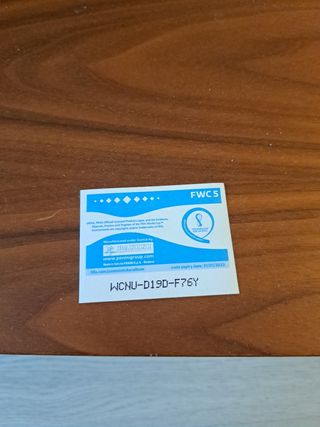 Cromo especial mundial qatar FWC 5