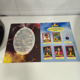 Album porwer Rangers. Ediciones este