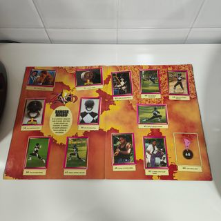 Album porwer Rangers. Ediciones este