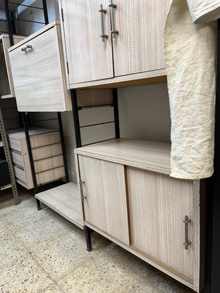 Libreria e tavoli anni '70