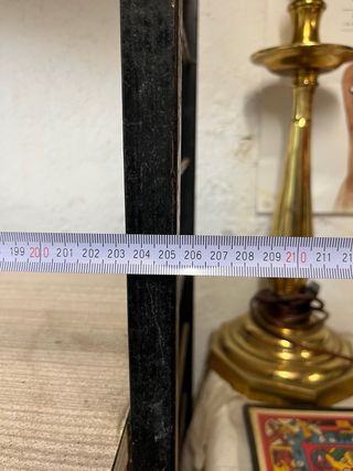 Libreria e tavoli anni '70