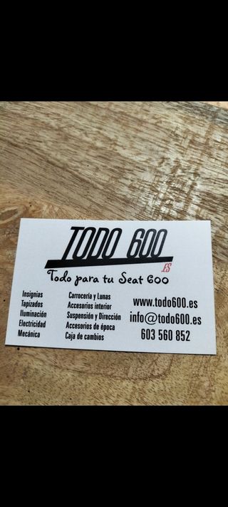 Seat 600 Bomba de agua