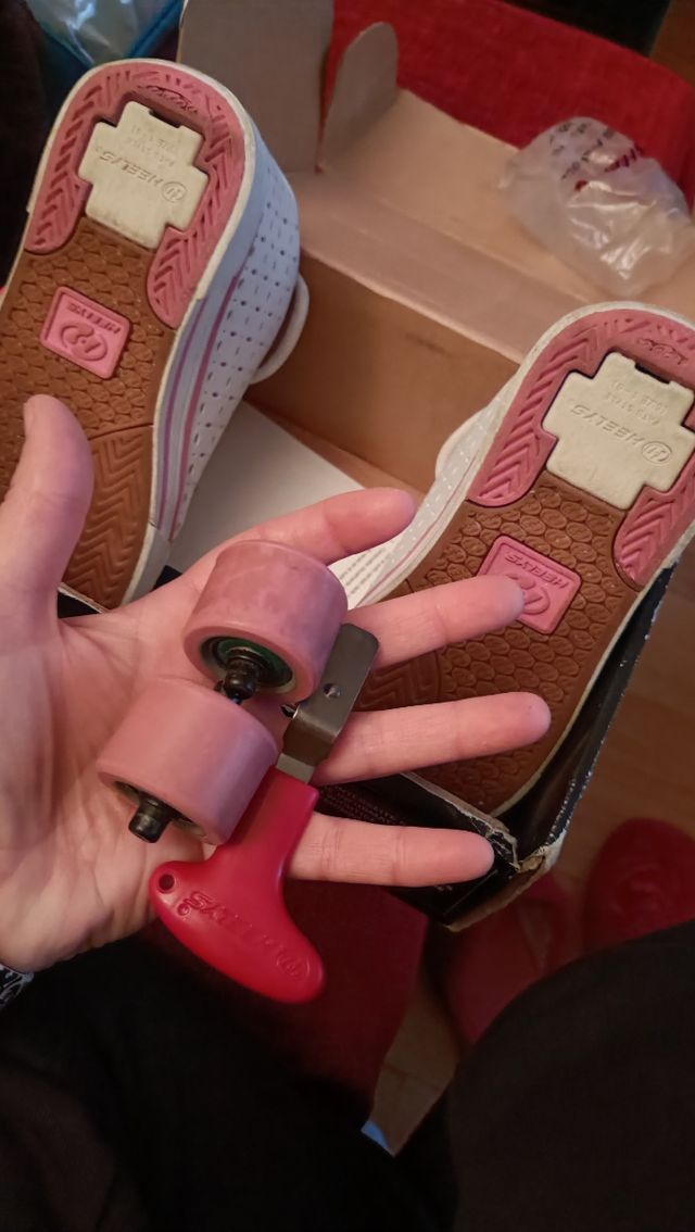 Patines heelys rosas