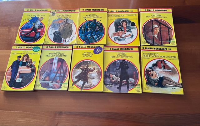 Lotto libri gialli Ed McBain
