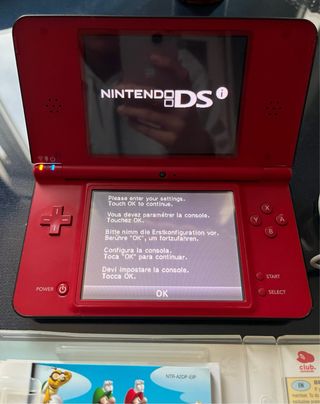 Nintendo DSI XL  super mario bros 25 aniversario