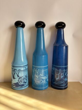 Bottiglie vintage Salvador Dali per Rosso Antico