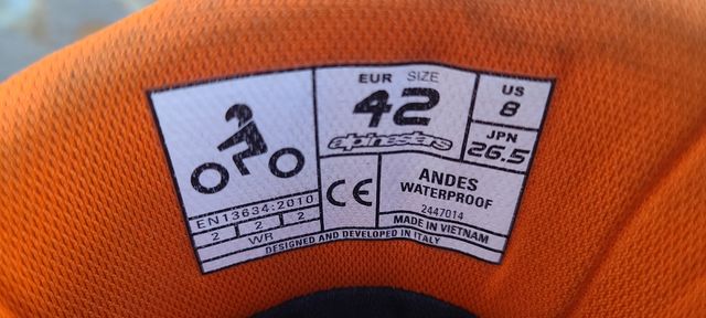 Botas moto alpinestars Ktm