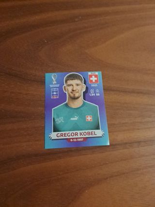 Cromo mundial Qatar sticker error de impresión