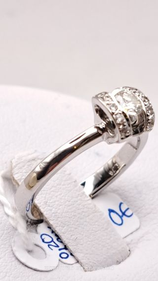 ANILLO ORO 18K DIAMANTE 