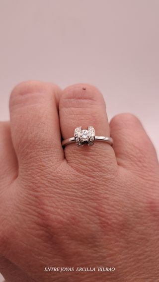 ANILLO ORO 18K DIAMANTE 