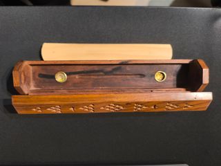 Porta incienso y/o caja de madera. 6 Tagonos