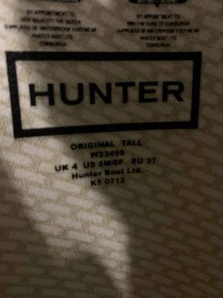 Botas Hunter