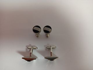 Gemelos para camisa y traje.