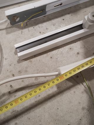 Carril con 6 focos para techo