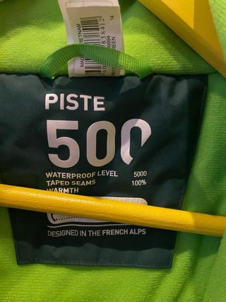 Chaqueta esquiar decathlon