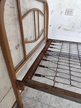 Cama hierro 90 cm