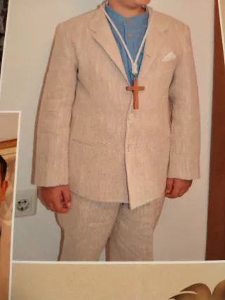 Traje comunión niño T 12