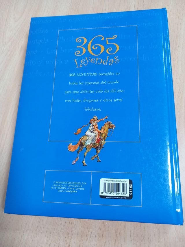 365 LEYENDAS. ed susaeta