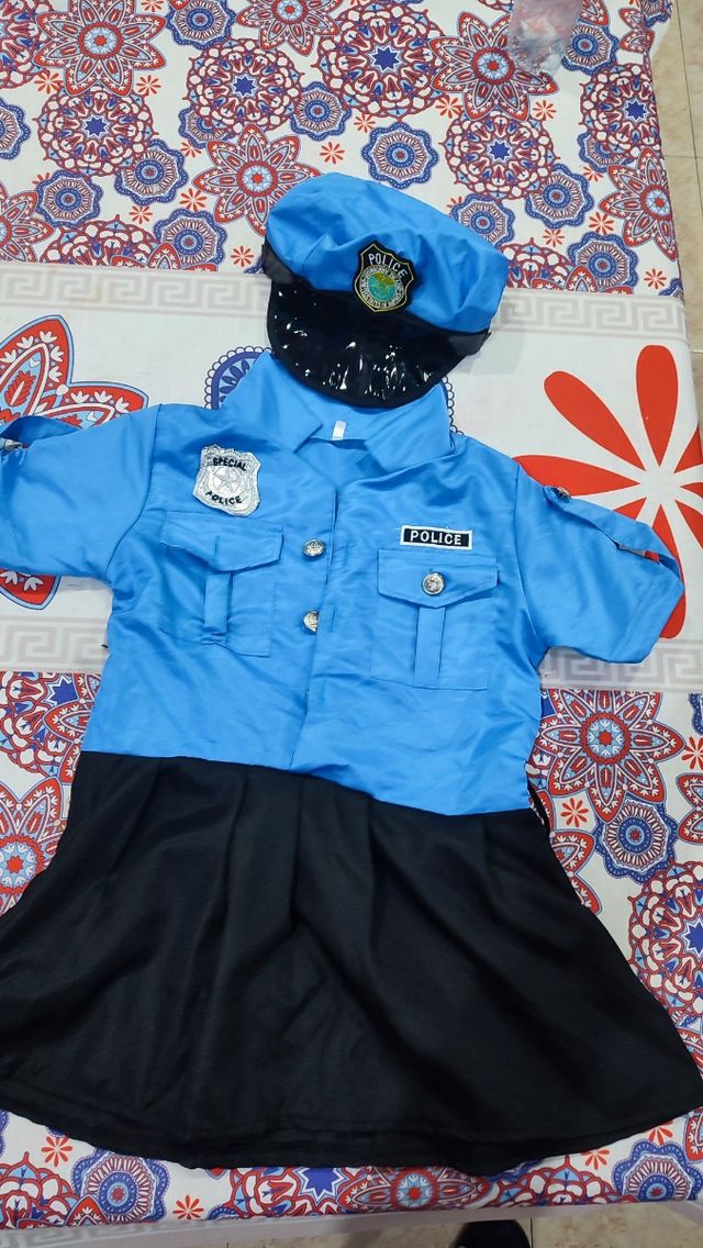 Disfraz de policía niña 