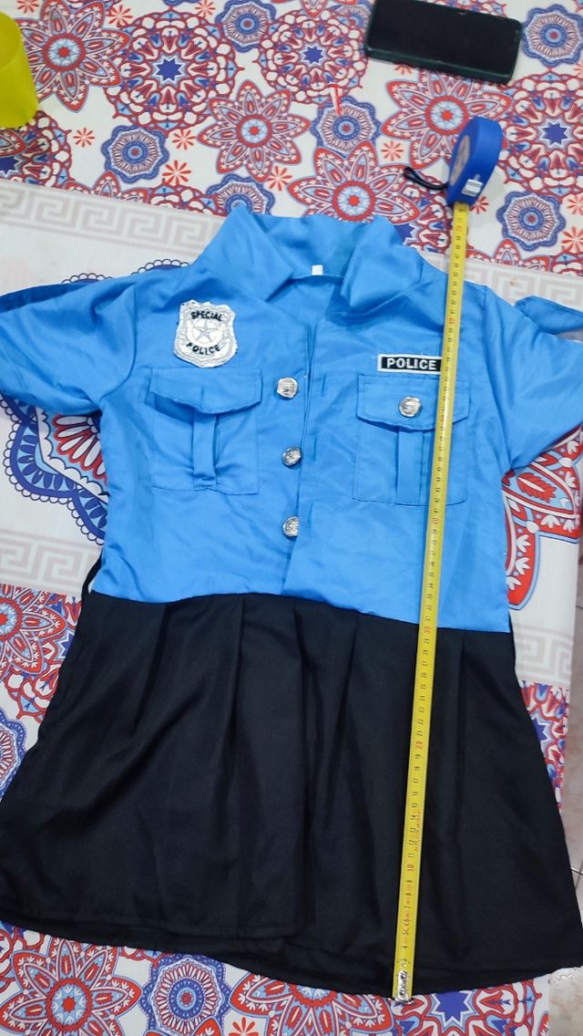 Disfraz de policía niña 