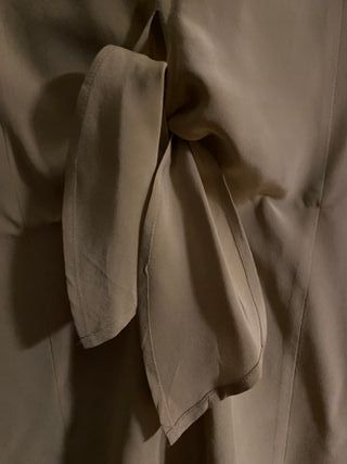 Abito donna in pura seta beige