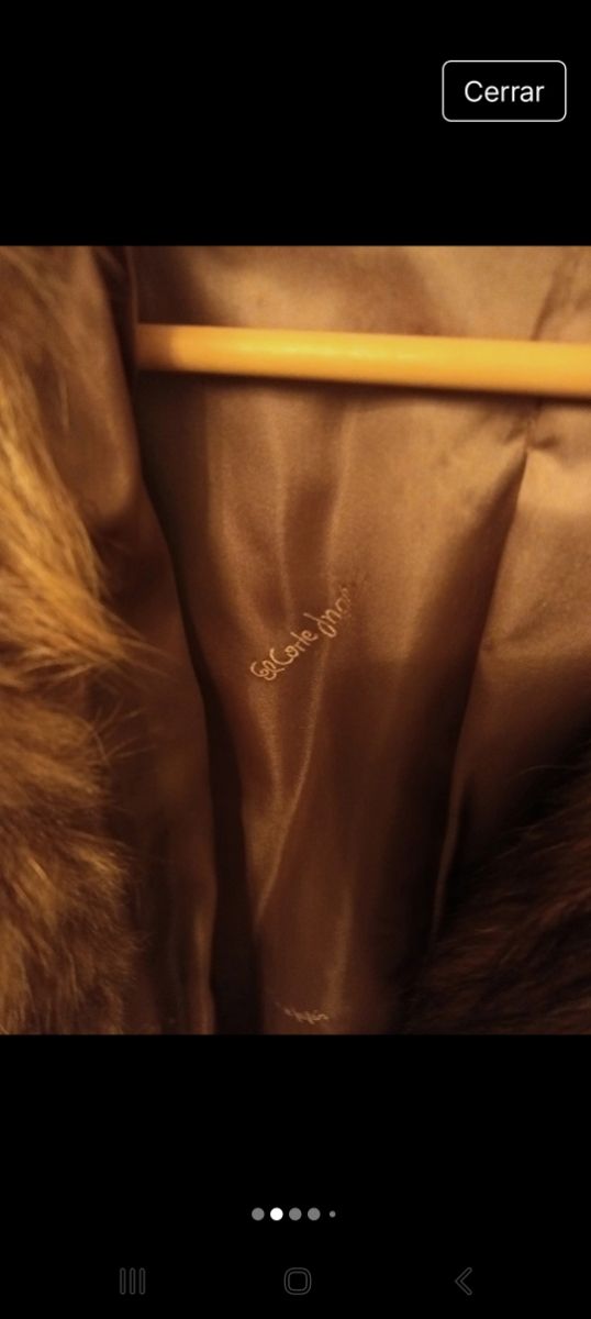 Chaquetón de piel de zorro